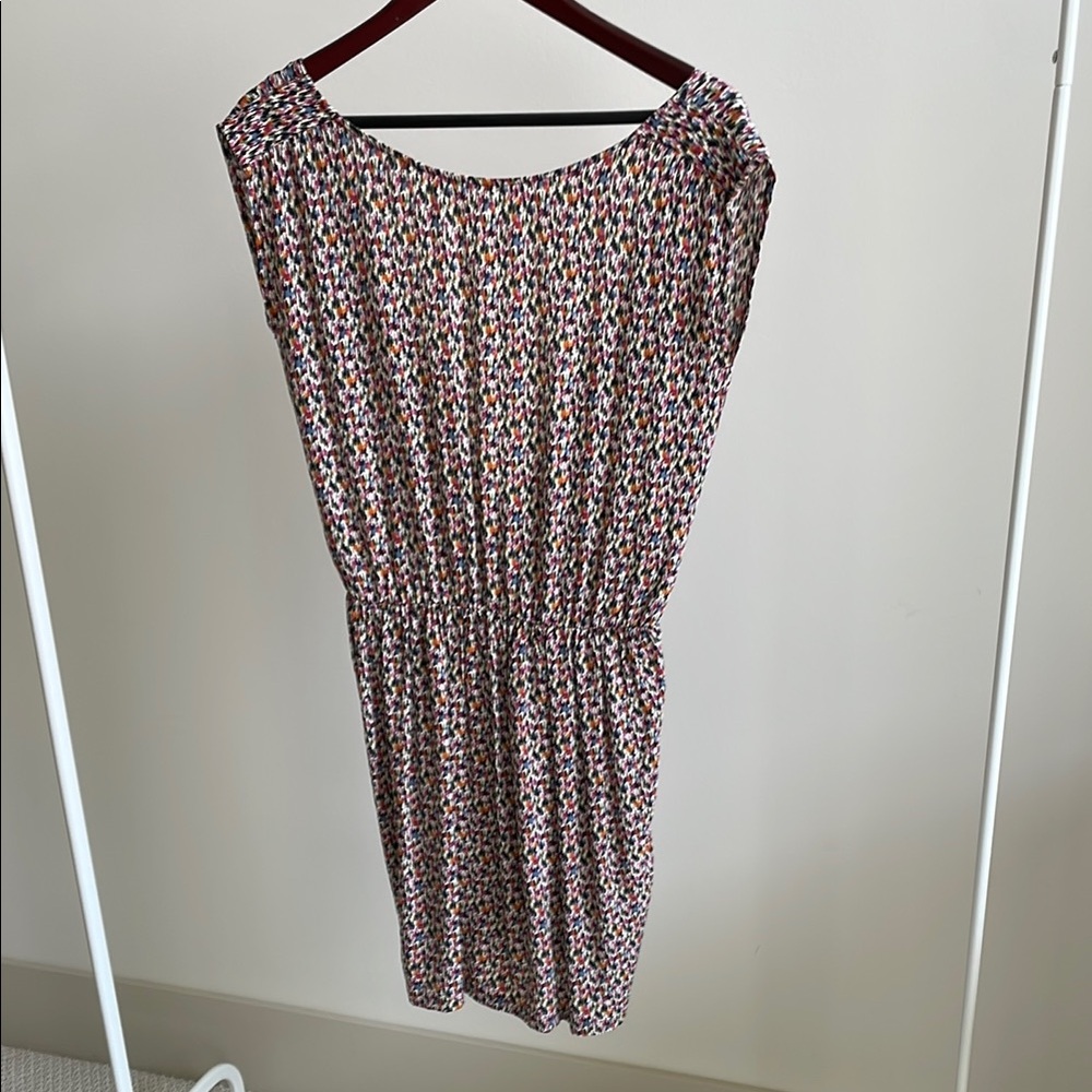 Multicolor Patterned Women's Dress